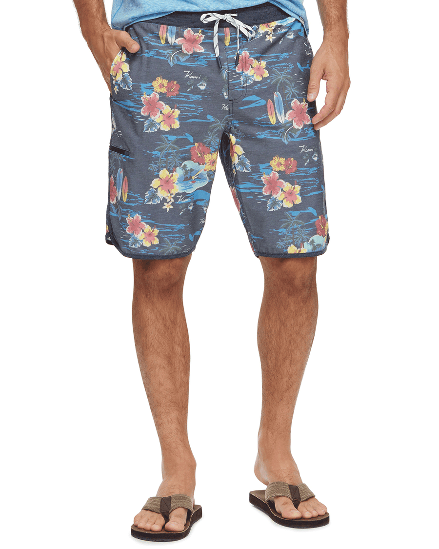 Short de bain tropical Hayfield