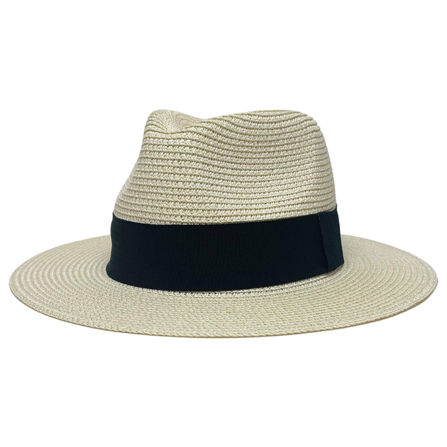 Tarde - Sombrero de paja Fedora para hombre