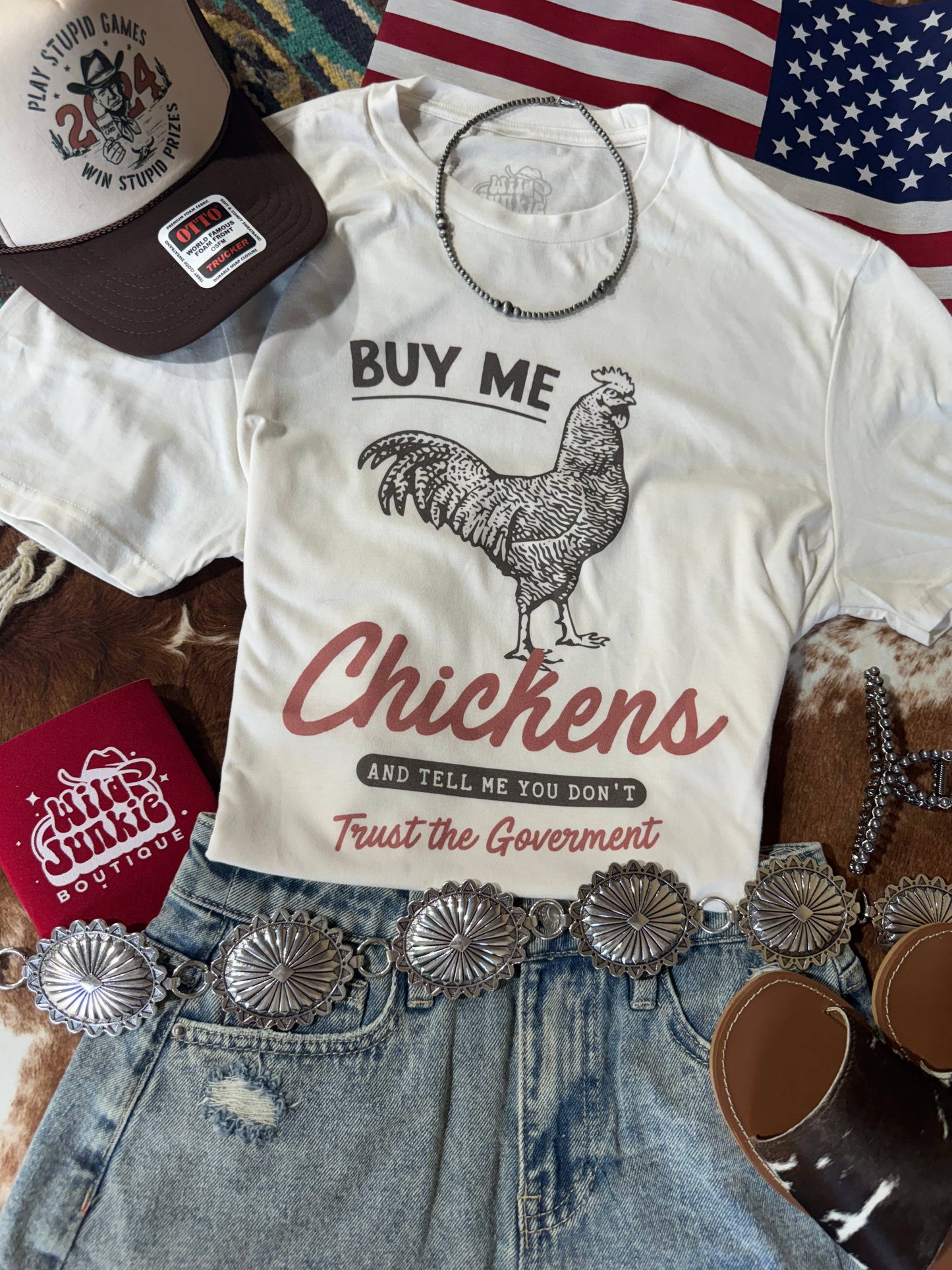 Buy Me Chickens Tee