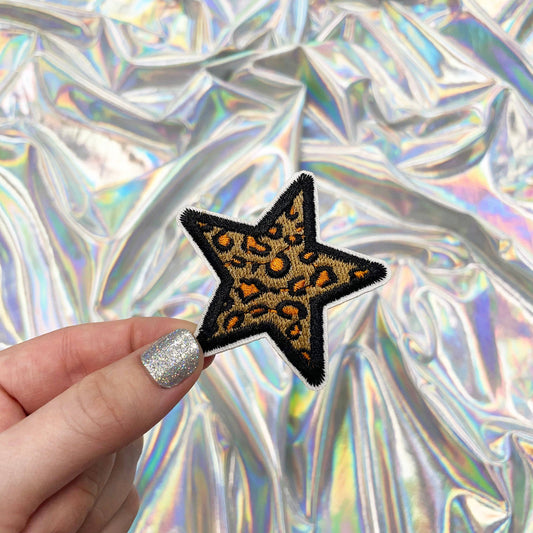 Leopard Star Patch