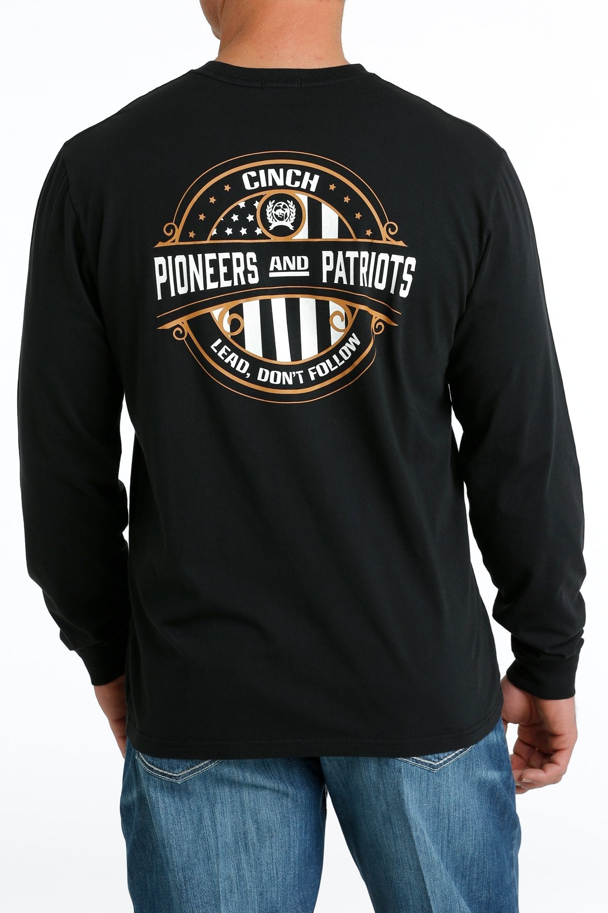 Cinch Pioneers & Patriots LS Tee