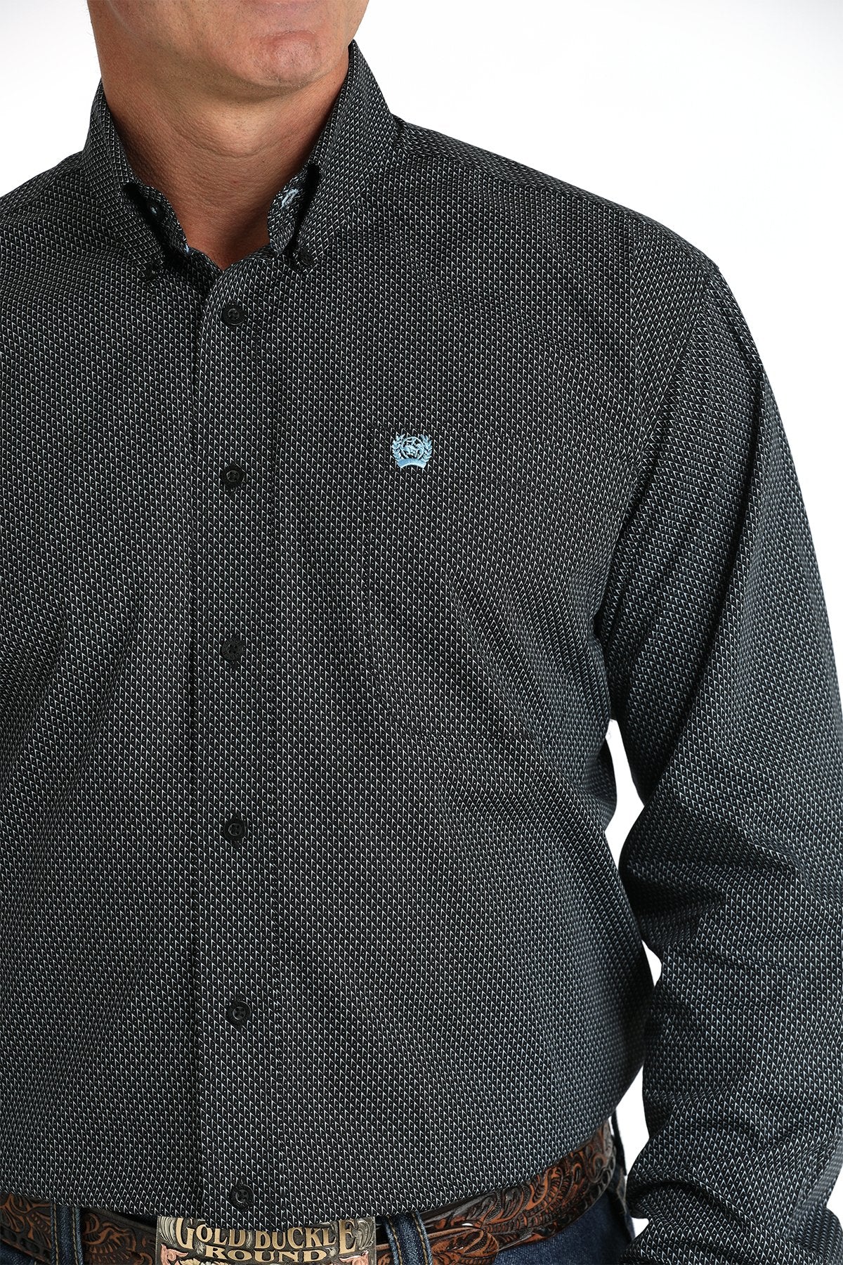 Cinch LS Button Down [blueblack]