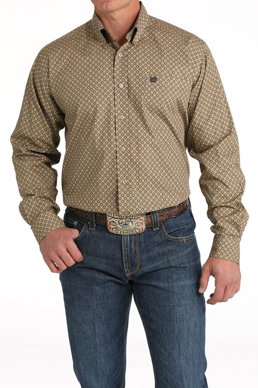 Cinch LS Button Down [khaki]