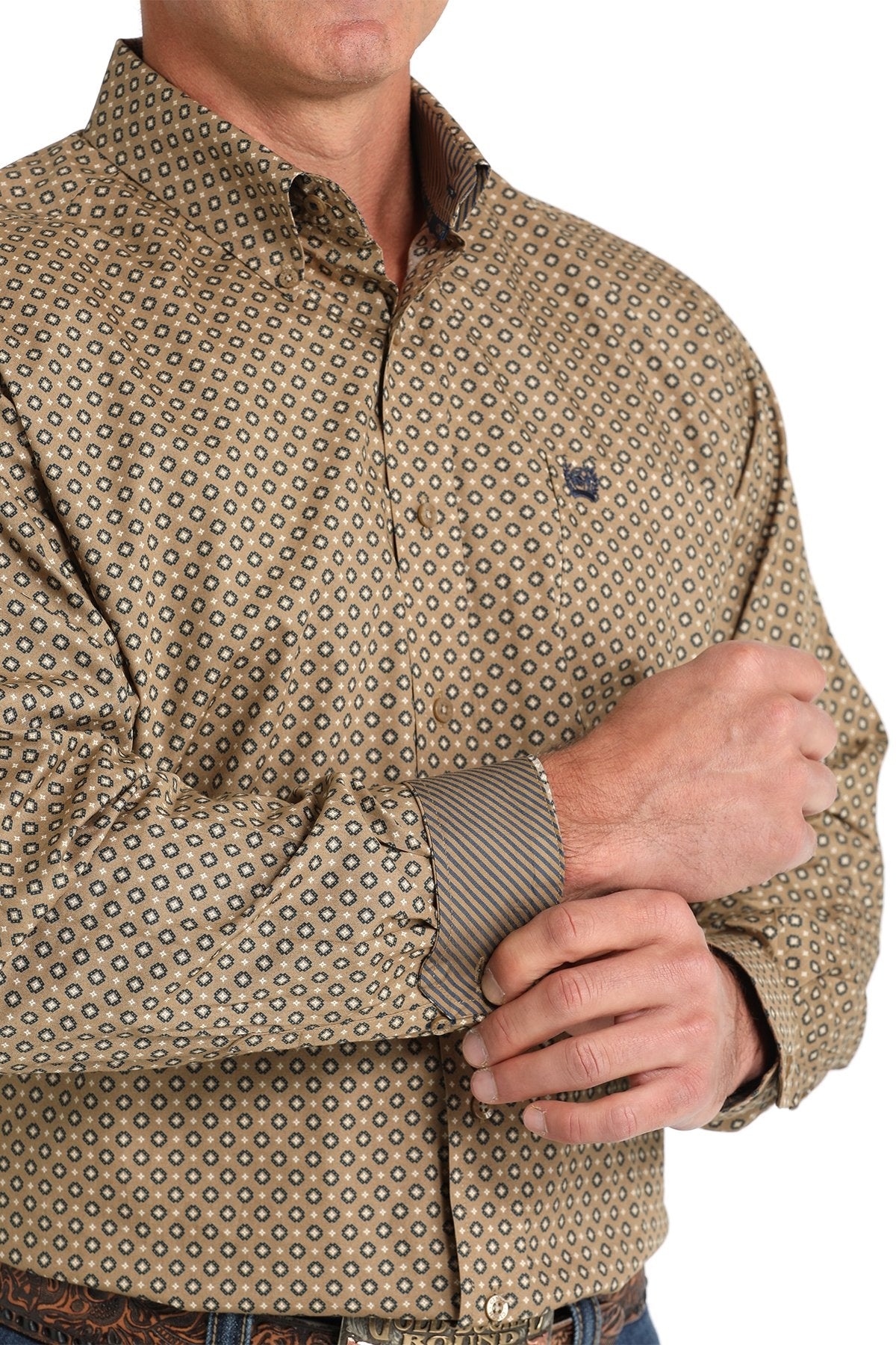 Cinch LS Button Down [khaki]