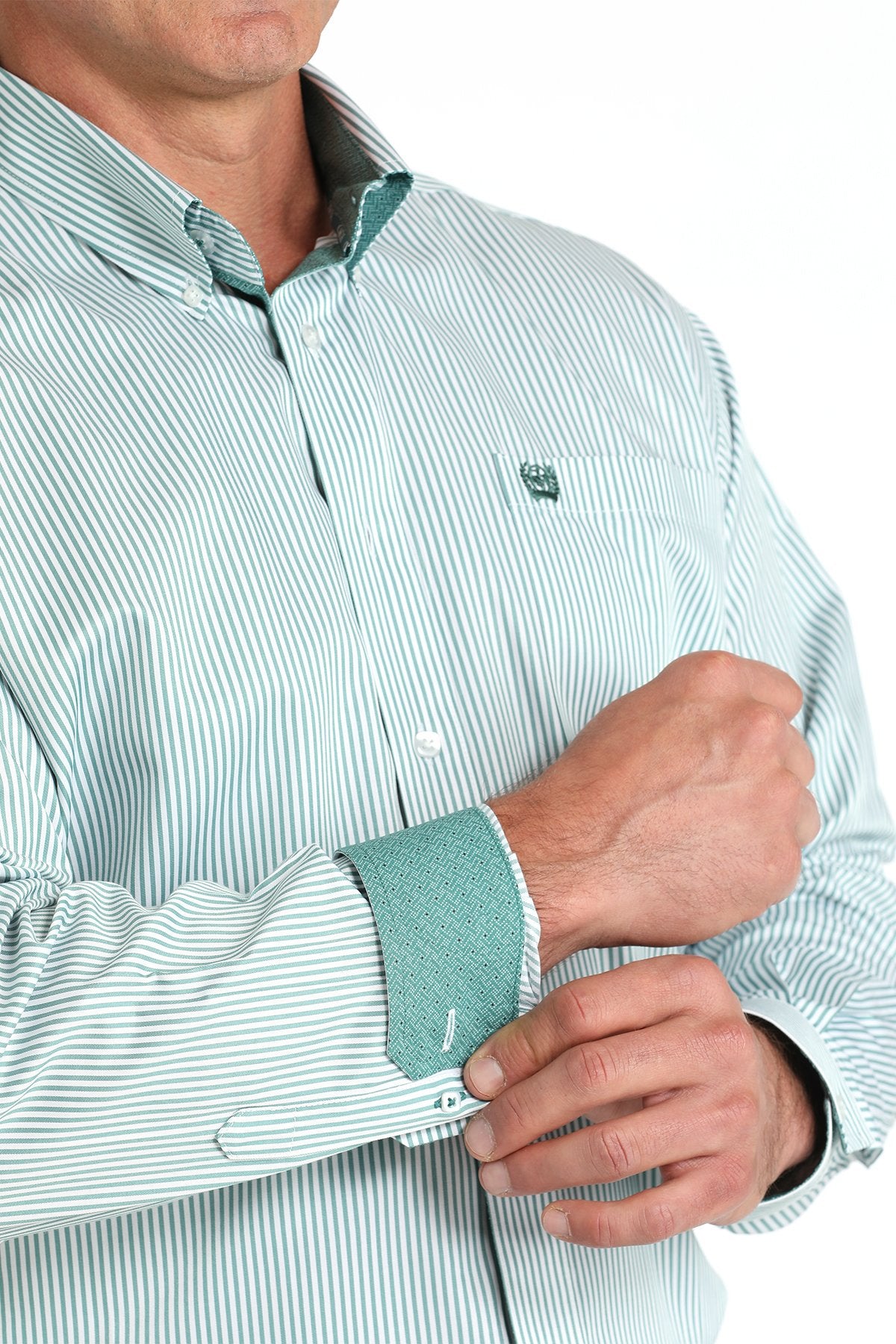 Cinch Tencel Button Down [green]