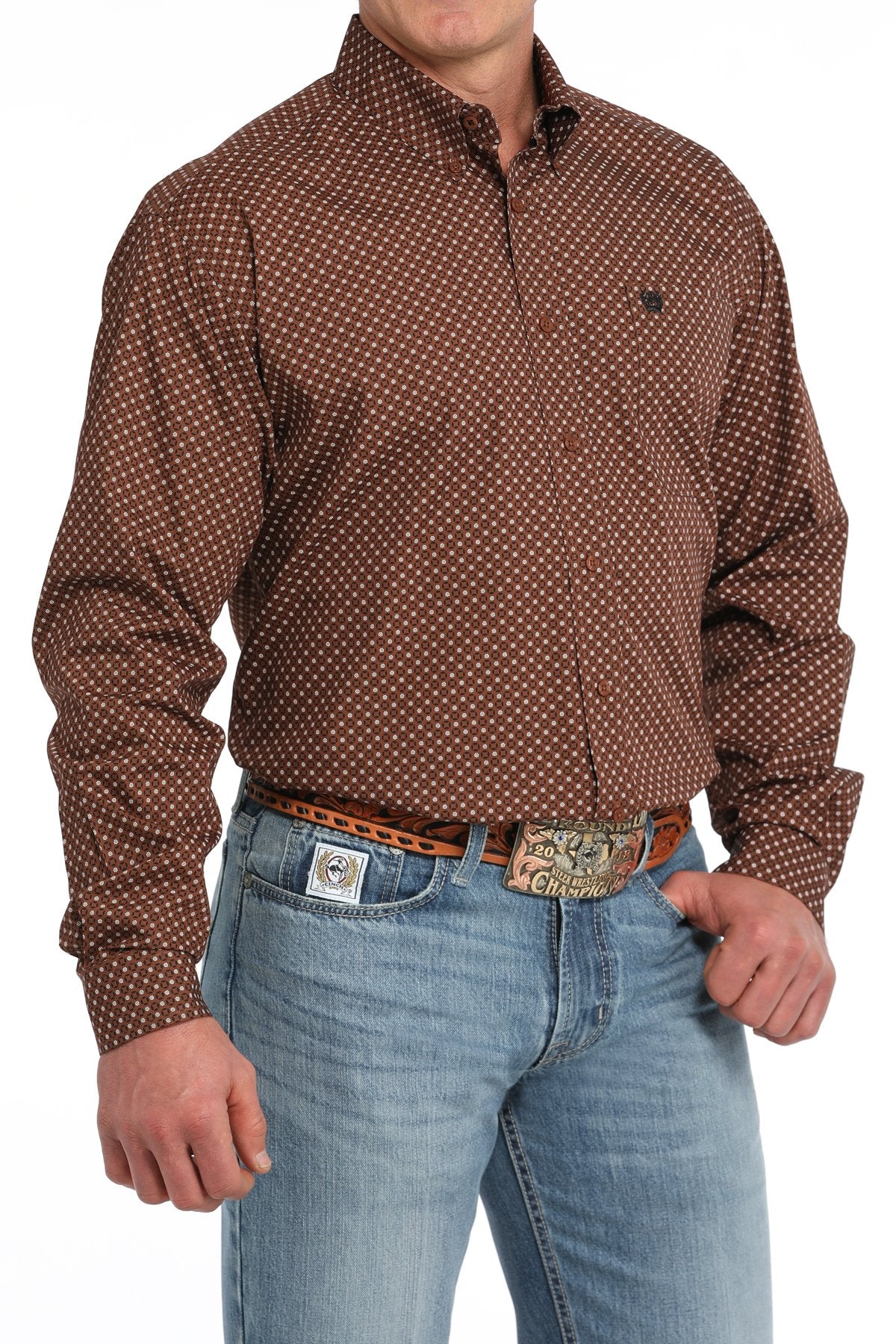 Cinch Classic Button Down [brown]