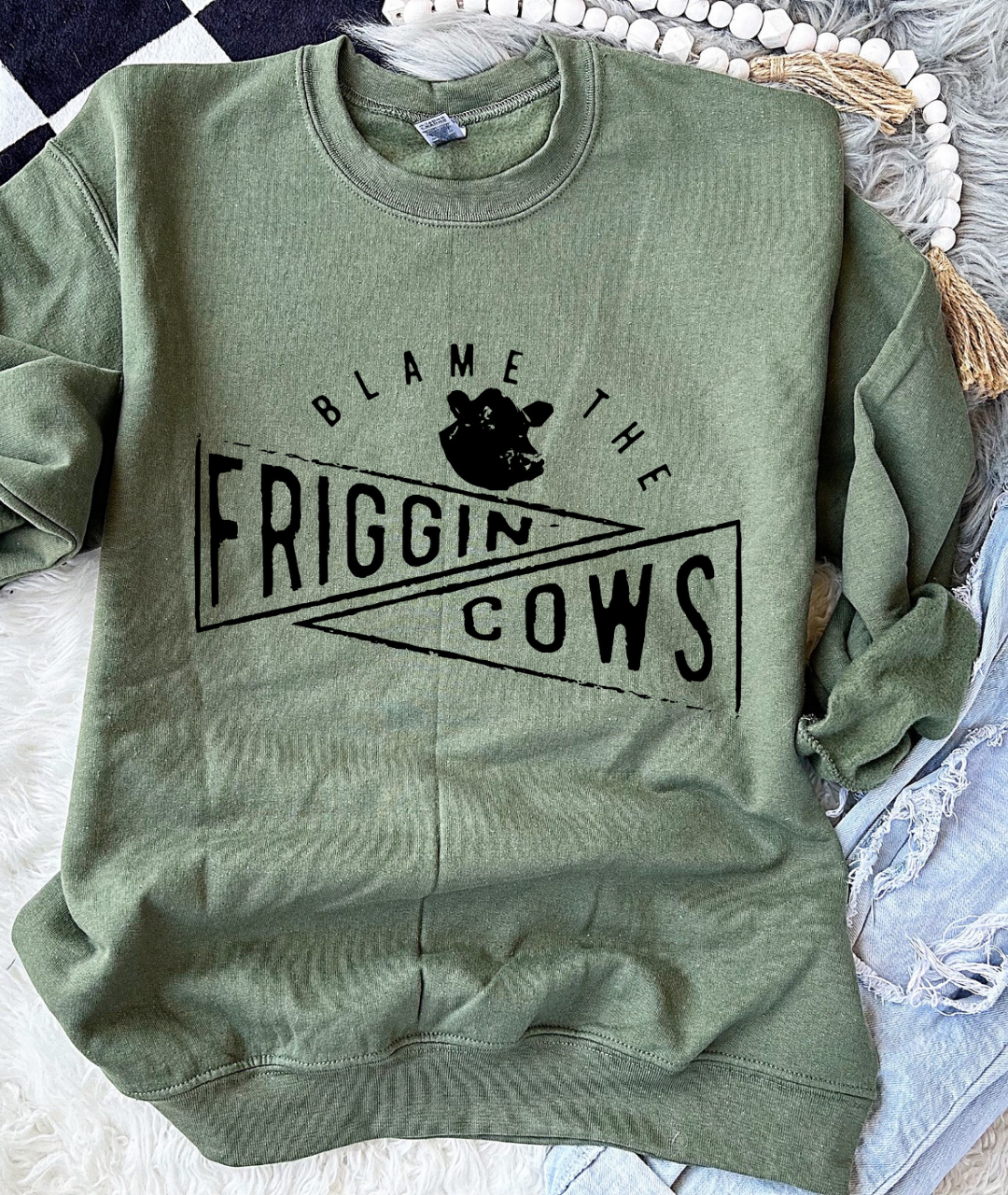 Friggin Cows Crewneck