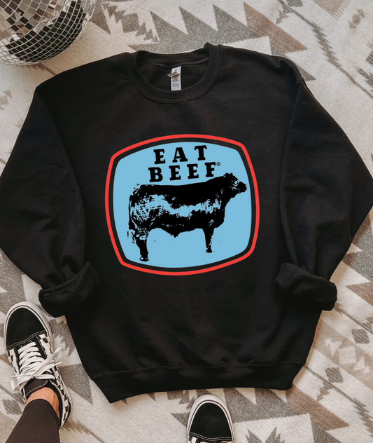 Eat Beef Crewneck