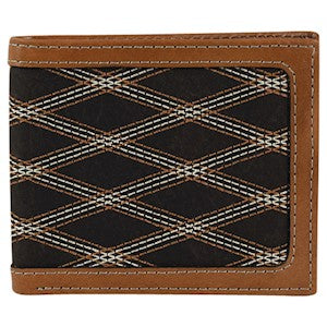 Crisscross Slim Bifold Wallet