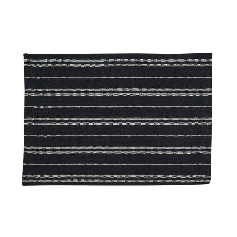 Railroad Stripe Woven Placemat