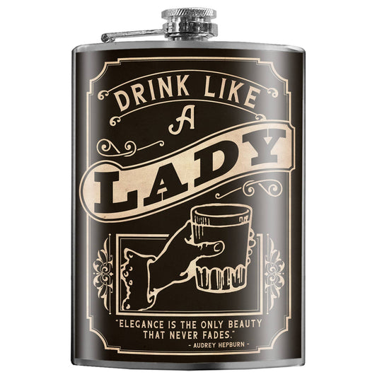 Boire comme une dame Flask