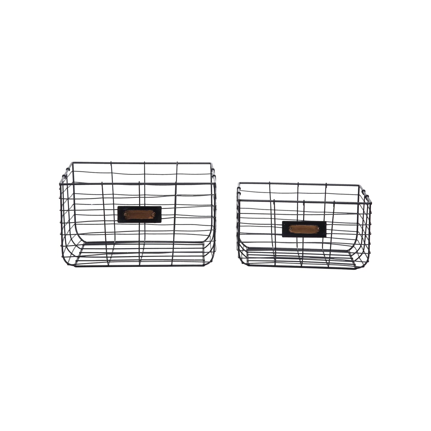 Black Wire Baskets