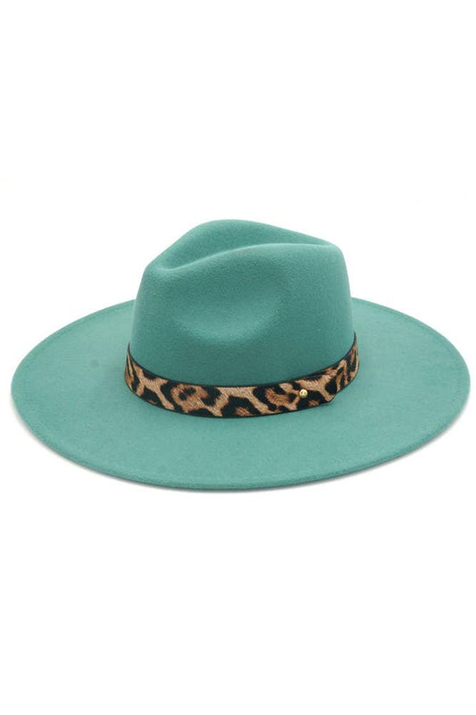 Chapeau en feutre [turquoise]